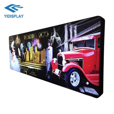 China Wholesale customs led backlit indoor advertising display trade show LED light boxes wall fabric led light boxes for sale