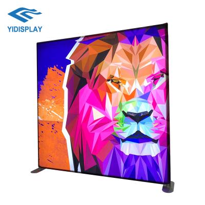 China Indoor Exhibition Trade Show LED Advertising Display Cinema Mall Power Supply Led Advertising Display Trade Show Aluminum Frame Slim Light Box Ultra Thin Led Lightbox for sale