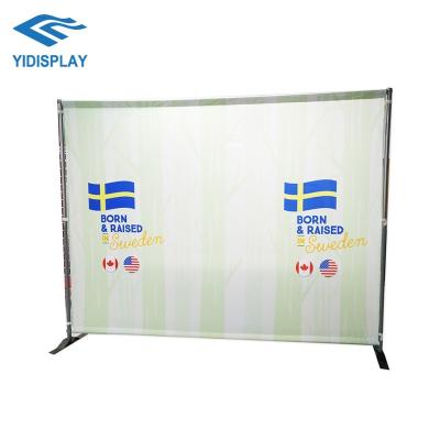 China Trade Show China Manufacturer Adjustable Aluminum Vertical Tension Fabric Banner Stand Wholesale for sale