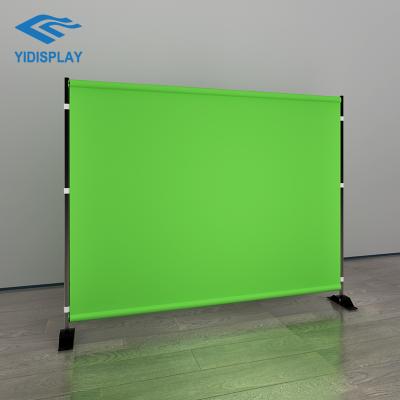 China Custom Printed SOLID COLOR studio green screen photography backdrop stretch tension fabric backdrop for photography studio for sale