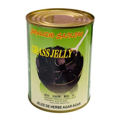 China China Supplier Natural Canned Food Snacks Dessert Ready Made Herb Jelly for sale