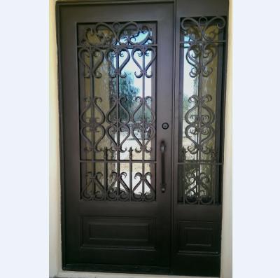 China Swing Window Super Quality Custom Single Iron Door Modern Design for sale