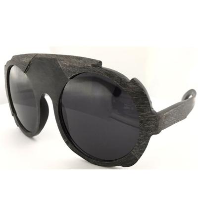 China Occhiali high quality hand made DA gafas de sol unique buffalo horn glass sunglasses sunglasses H0201 for sale