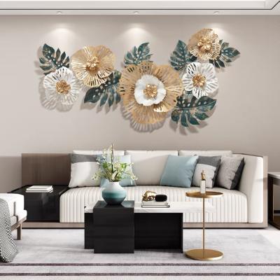 China Tieyi 3D luxury wall hanging, flower decoration wall hanging, handmade wall hanging for sale