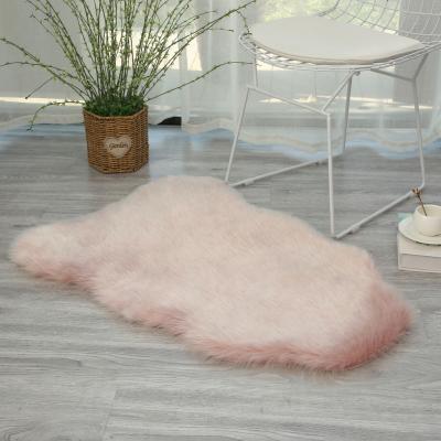 China Washable Washable Home Decor Fluffy Blankets And Rugs For Living Room Thick Luxury Faux Fur Flooring High Quality Carpet for sale