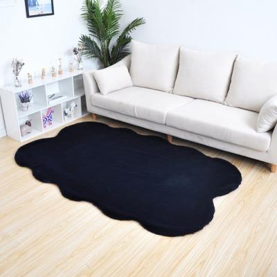 China Washable Plant Faux Fur Area Rug For Bedroom Floor Blankets High Quality Center Area Rugs for sale