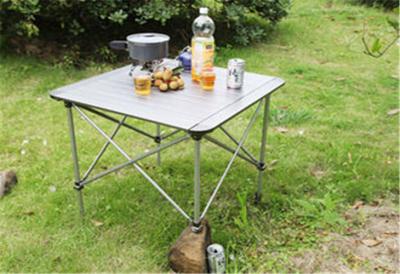 China Metal Fold Away Modern Furniture Table For Picnic / Outdoors Aluminum Patio Sets for sale