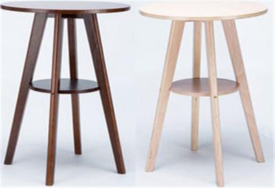 China Durable Timber High Bar Table Wooden Bar Stools Contemporary Dining Table Chairs for sale