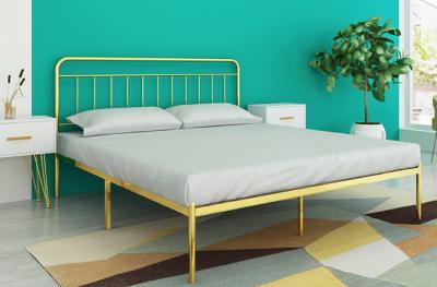 Cina Metal la pagina /Bed, letto moderno del letto di piattaforma del ferro di stile con la testata in vendita