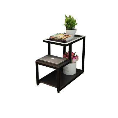 China Small modern household furniture 2 layers of coffee table for living room for sale