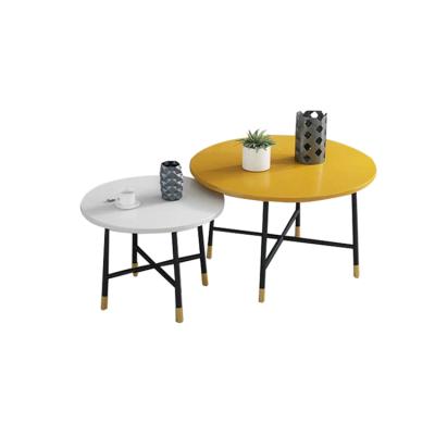 China Factory direct sales modern modern round table minimalist side coffee table for sale