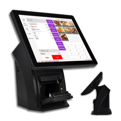 China POS Terminal All In One Windows Desktop Device Capacitive Touch Screen Cash Register System Machine 15