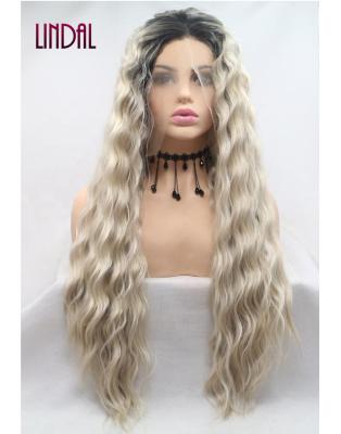 China Other Best LINDAL Synthetic Hair Lace Front Wig 14