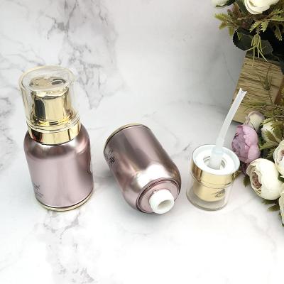 China 50ml Luxury Empty Cosmetic Lotion Bottles Eye Cream Face Cream Skin Care Packaging Lotion Bottle With Press Pump for sale