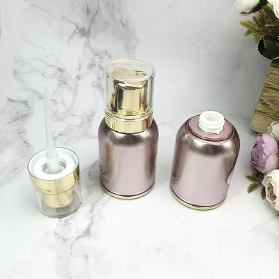 China Luxury Cute Design Plastic Bottle With Empty Pump Bottles Pump Dispenser Lotion Pump Luxury Airless Bottle for sale