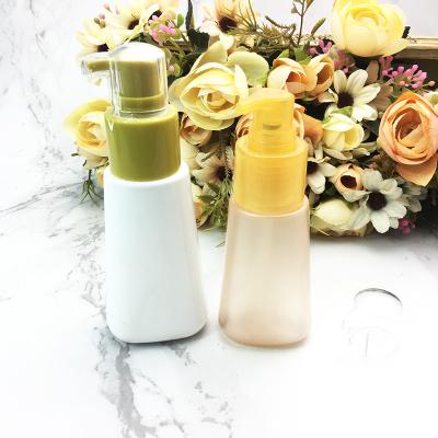 China Hot Sales Luxury Custom Airless Cosmetic Dispenser Pump Bottle Plastic Lotion Pump Bottle for sale