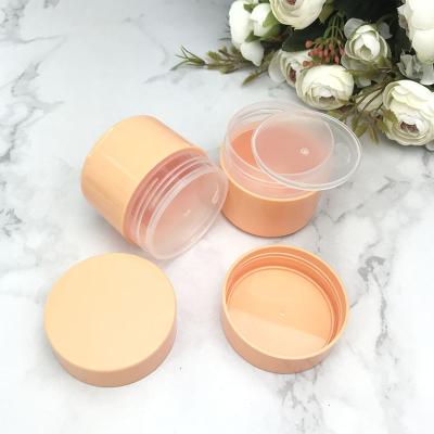 China Free Sample Luxury Cosmetic Eco-Friendly Plastic Wholesale Skin Care Empty Jar Packaging Capacity 50g Jars for sale