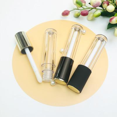 China Luxury high quality single tube blue faux stone lip gloss containers custom lip gloss wand lip gloss tubes wholesale10ml for sale