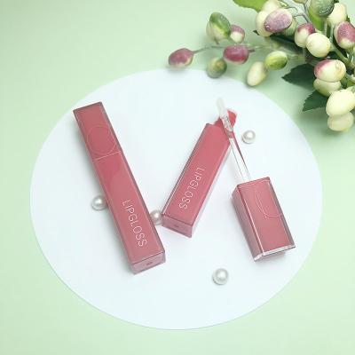 China Luxury Brand New Clear Tubes Formica Lip Squeeze Outdoor Lip Gloss With Brush Applicator High Quality Lip Gloss for sale