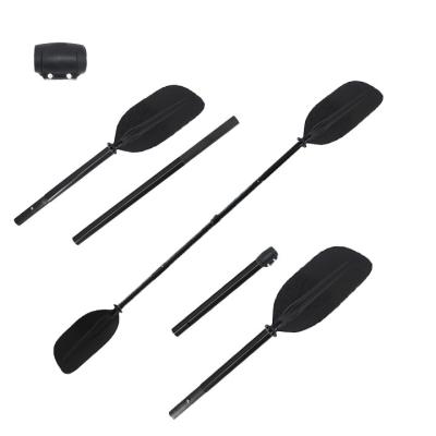 China Fiberglass 4 Pieces New Type Attractive Adjustable Whitewater Wholesale Plastic Paddle With Plastic Adjuster for sale