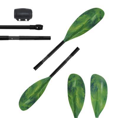 China Carbon Fiber 2 Piece Adjustable Lightweight Fiberglass Sea Kayak Paddle For Paddle Boat for sale