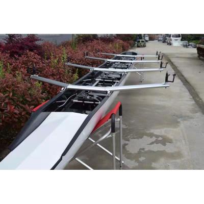 China Wholesale 4 Sculling China Manufacture Quadruple Shell Single Scull Skiff 4X Racing Rowing Boat for sale