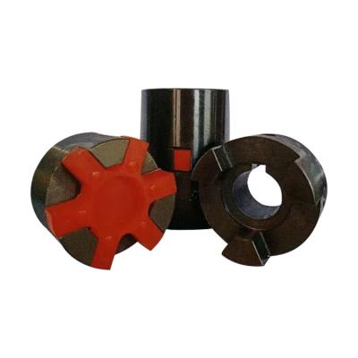 China Building Material Shops L-type three-jaw coupling plum coupling servo motor coupling star coupling large torque for sale