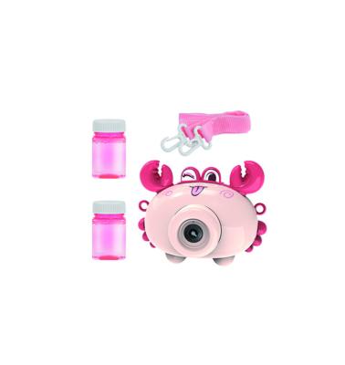 China ABS New Arrival Bubble Camera Toy Kids Summer Outdoor Game Red Crab Bubble Camera for sale