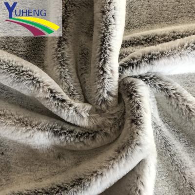 China Fashion Anti-Static Back Print PV Plush Fabric 100% Polyester For Home Textile Or Garment for sale