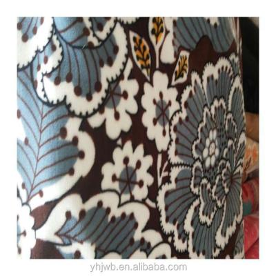 China 2014 Printing Flannel Fleece Fabrics / Waterproof Super Soft Polyester Flannel Fleece for sale