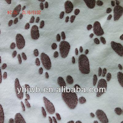 China Waterproof Dump Super Soft 100% Polyester 3D Printed Coral Fleece With 288f for sale