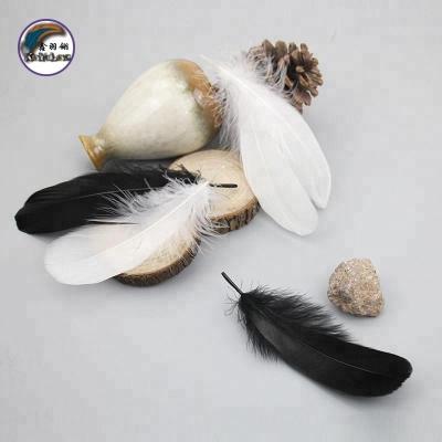 China Hot-Wholesale 5.2-6.8 inch (13-17 cm) Dyed Goose Decoration Feathers Feather Craft for Hair Accessories for sale