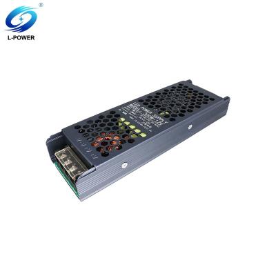 China Aluminum Wholesale Price LED Power Supply Indoor Fanless Aluminum 12V 25A 300W Switching Power Supply for sale