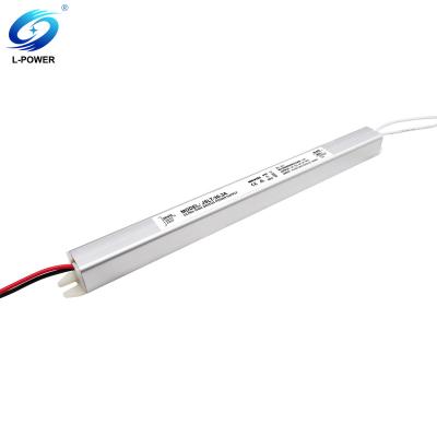 China Aluminium Ultra Slim LED Driver Aluminium Housing 3A 36W 12V Led Power Supply For Indoor for sale