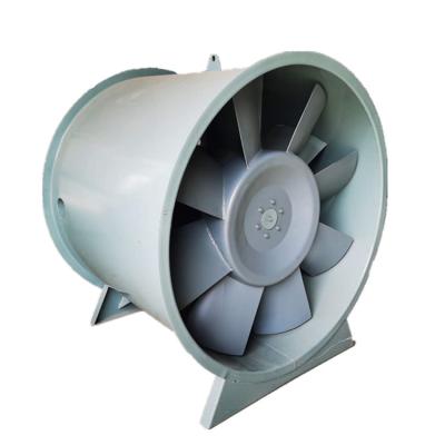 China Low Noise Axial Centrifugal Smoke Exhaust Fan Axial Centrifugal Fire Exhaust Fan Axial Fire Fan for sale