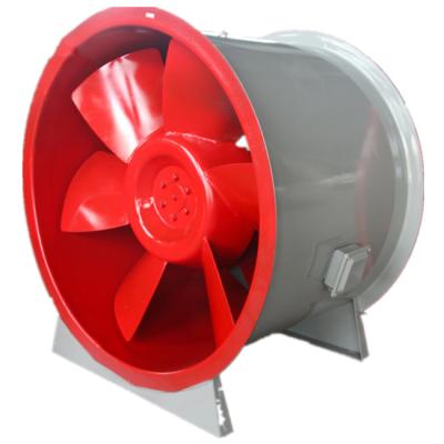 China Hotels Industrial Axial Flow Impeller Weight Balance HTFC Explosion Proof Centrifugal Fire Exhaust Fan for sale