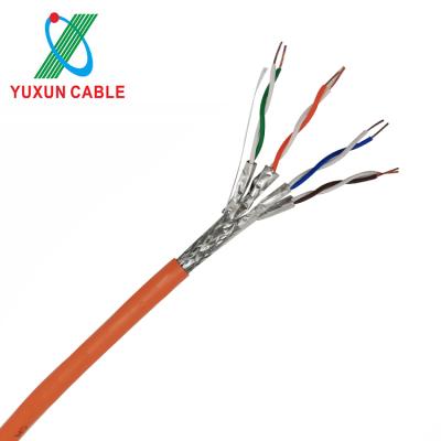 China YUXUN Data Transmission Cat 7 UTP SFTP Ethernet Lan Cable Cat 7 Network Cable AMP for sale