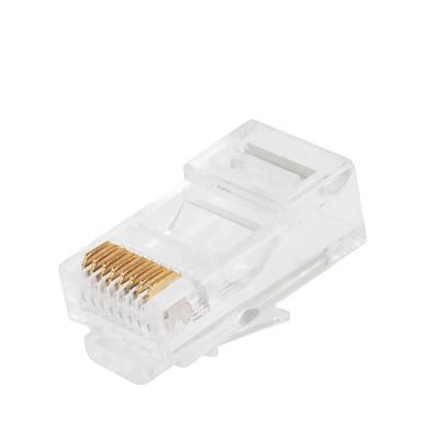 China Network Network Plug 8P8C Cat.5 Cat.5E RJ45 Modular Connectors for sale