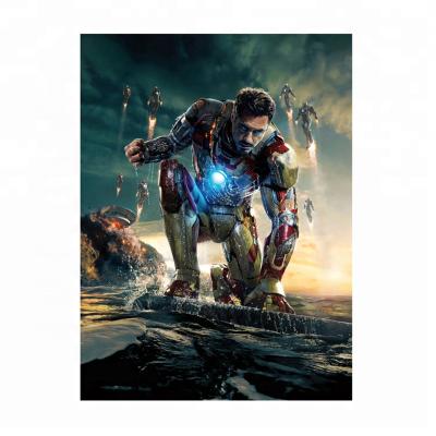 China Custom Design Free Sample 3d Lenticular Movie Star Poster Printing Worldwide for sale