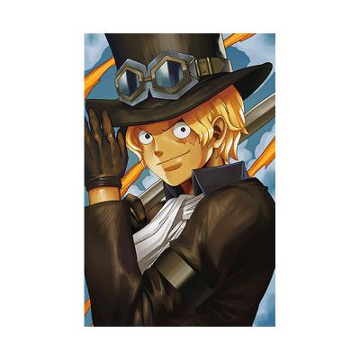 China World High Quality Lenticular 3d Poster Custom Size Anime One Piece Design Picture for sale