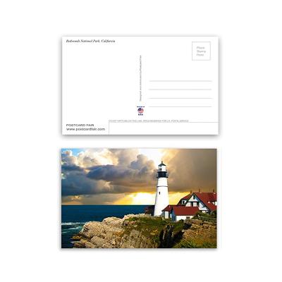 China Plastic Lenticualr 3d World Postcard Printing Landscape Postacrd 3d Souvenir Postcard for sale