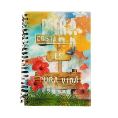 China Factory Price Eco - Friendly Paper Custom Lenticular 3D Notebook With 3D Flip Effect Cover for sale