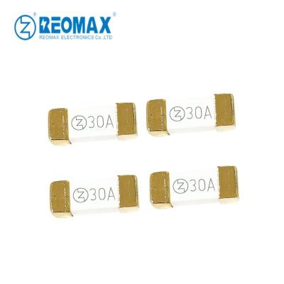 China Power Battery Panel Protection SMD Fast Blow Amp Fuse 12x4.5mm 15A 20A 25A 30A 40A 50A 60A 80A 100A Slow Blow Amp Suface Mount SMD Ceramic Fuse for sale