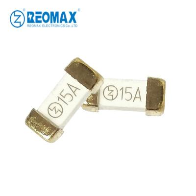 China Original Power Supply Fast Slow Blow Fuse 15A 72V 125V Outdoor Blow SMD Mount Fuse 6.1x2.5x2.5mm for sale