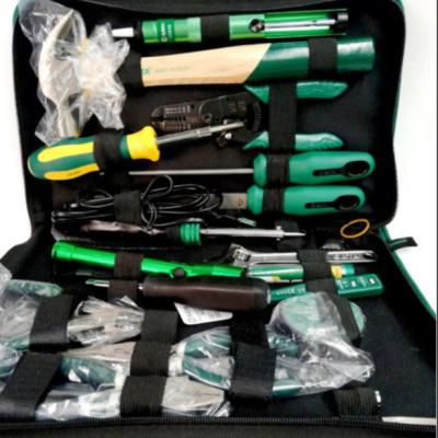 China Multifunctional household repair hardware tool household kit, auto repair woodworking electrician repair kit for sale