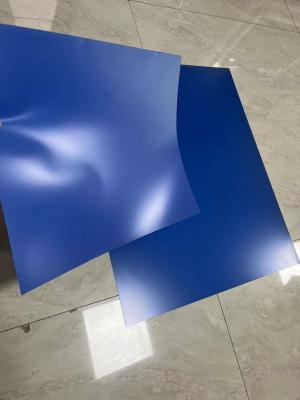 China Ordinary Ink Or UV Ink Blue Offset Print Double Layer CTP Plate For Applicable Ink for sale