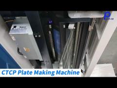 24 Sheets/H UV Computer CTCP Plate Making Machine 0.15 - 0.3 Thickness