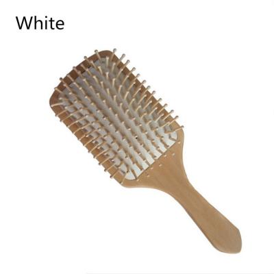 China Hotel / Spa Antistatic Bamboo Paddle Hair Brush For Men / Women , 24.5x 8.5cm for sale