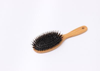 Chine Brosse de cheveux en bambou de STATION THERMALE de beauté unisexe pour de longs cheveux artificiels, logo adapté aux besoins du client à vendre