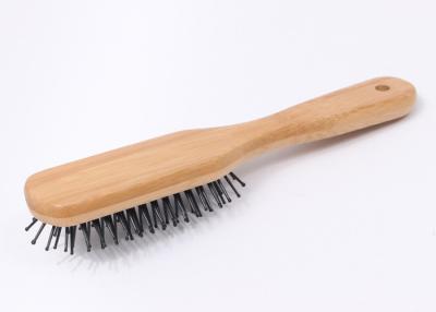 Chine Anti brosse de cheveux en nylon faite main en bambou statique adulte de poil de brosse de cheveux à vendre